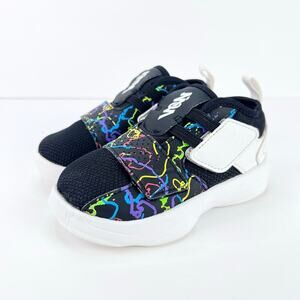Jordan Zion 2 Basketball Shoes Toddler 8C Black Multicolor Graffiti DO9512-003